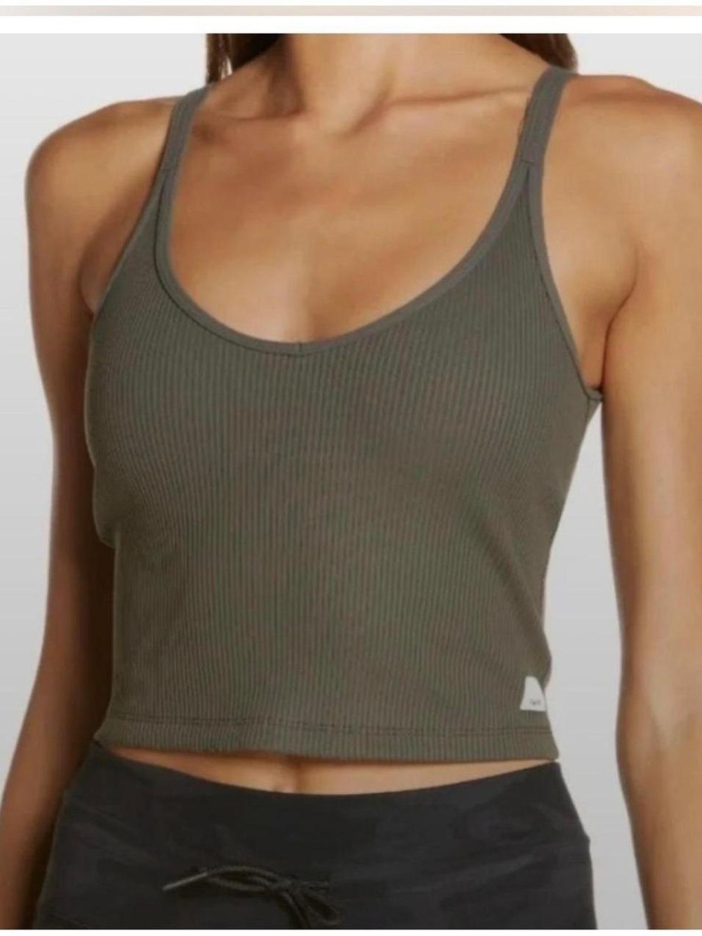 Vuori Rib Crop Tank